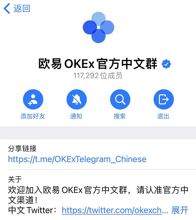 OKEx用户交流电报群插图